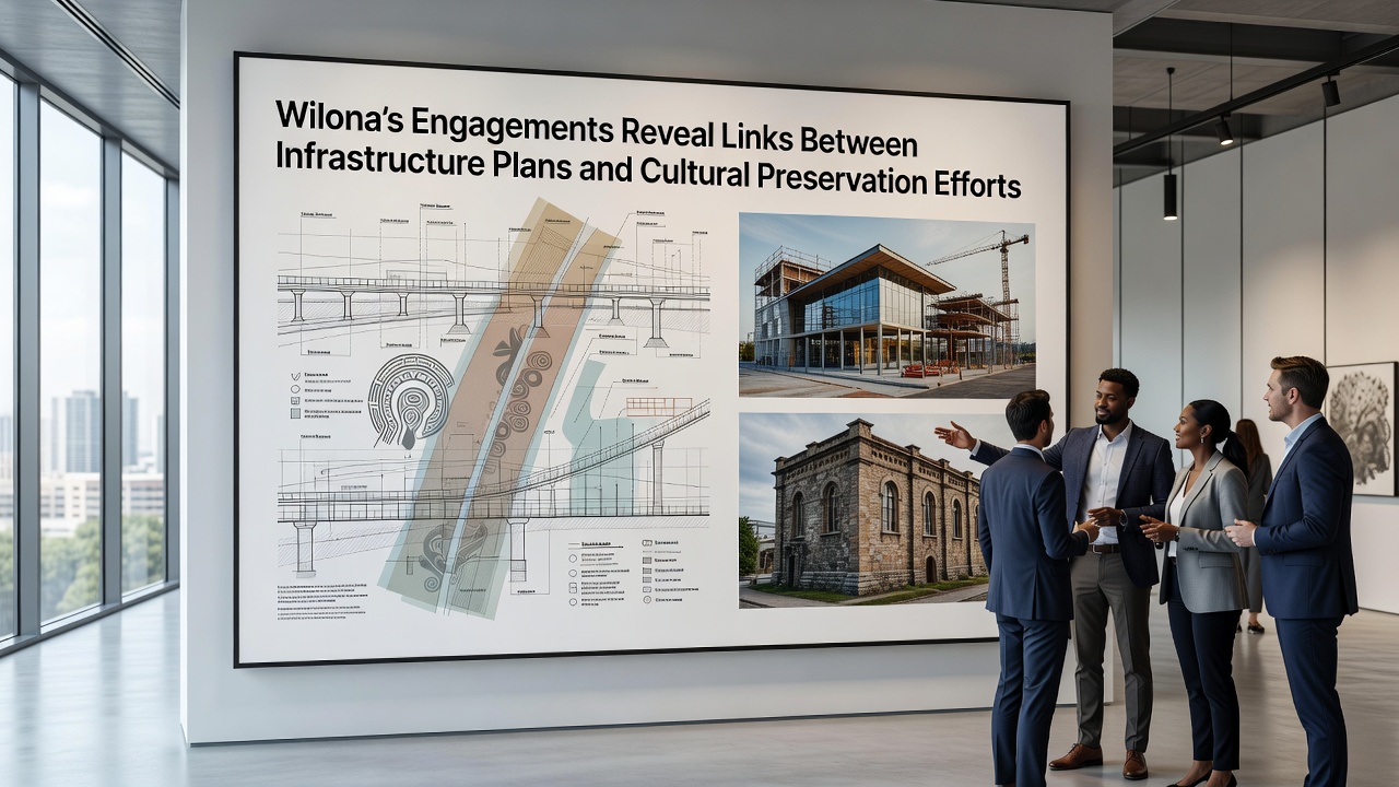 Wilona's Engagements Reveal Links Between Infrastructure Plans and Cultural Preservation Efforts